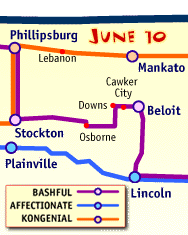 June 10 Map