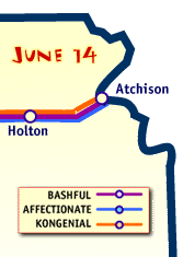 June 14 Map