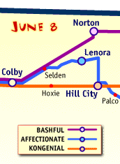 June 8 Map