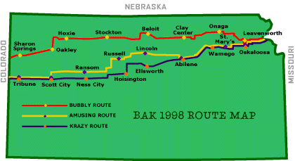 1998 BAK Routes